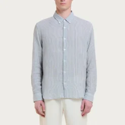 Homecore - Chemise Tokyo Tiara - Grey Stripes