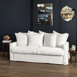 Housse canapé convertible - Blanc Optique
