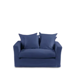 Housse de canapé convertible - Bleu Pacifique