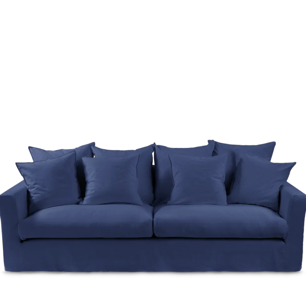 Housse de canapé convertible - Bleu Pacifique