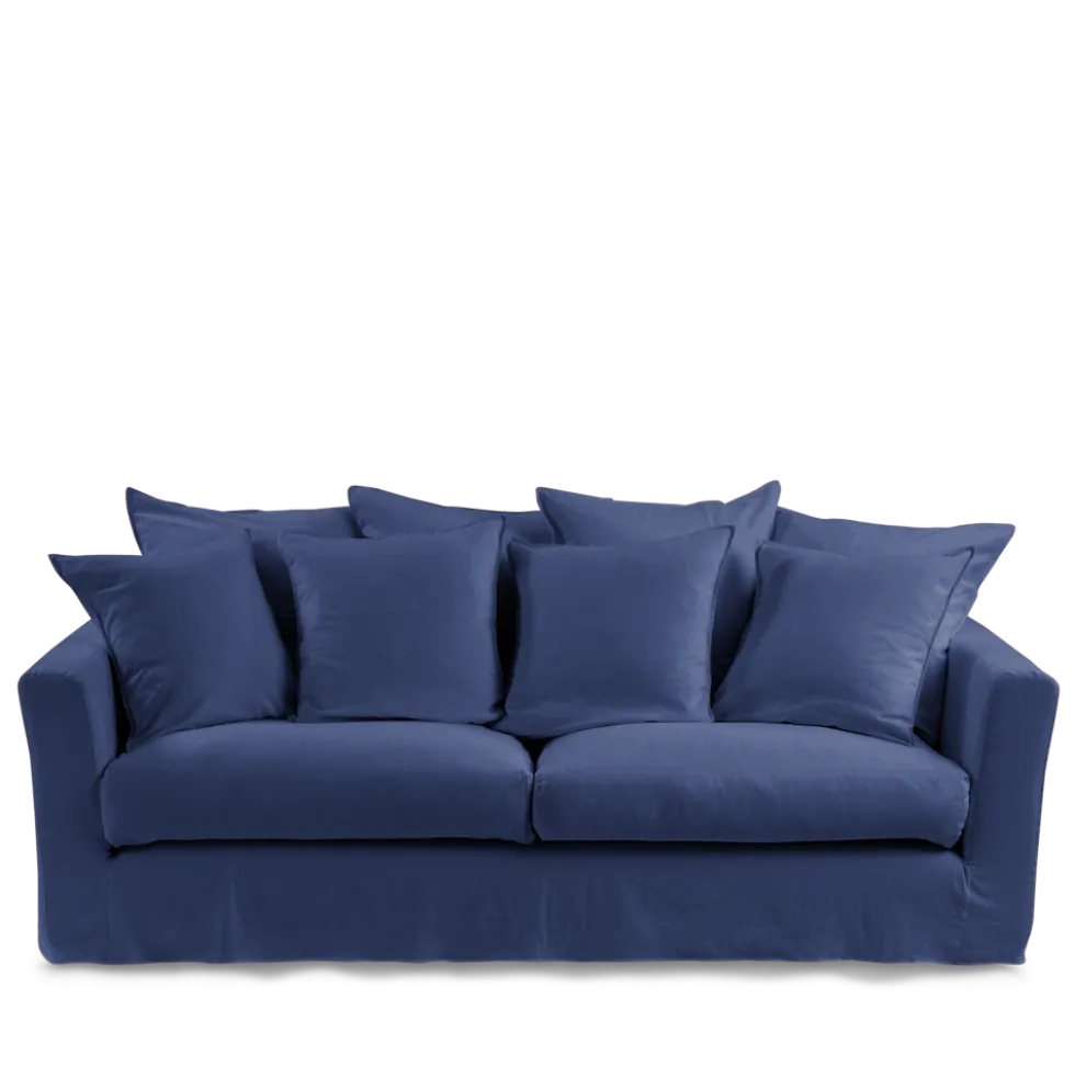 Housse de canapé convertible - Bleu Pacifique