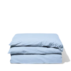 Housse de couette en percale de coton - Bleuet