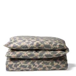 Housse de couette en percale de coton - Tataki Cerisier