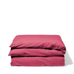 Housse de couette en percale de coton - Rose Club