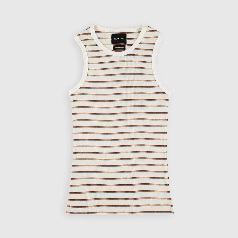 Howlin' - T-shirt Guess Not So Tired Tank - Mix Ecru