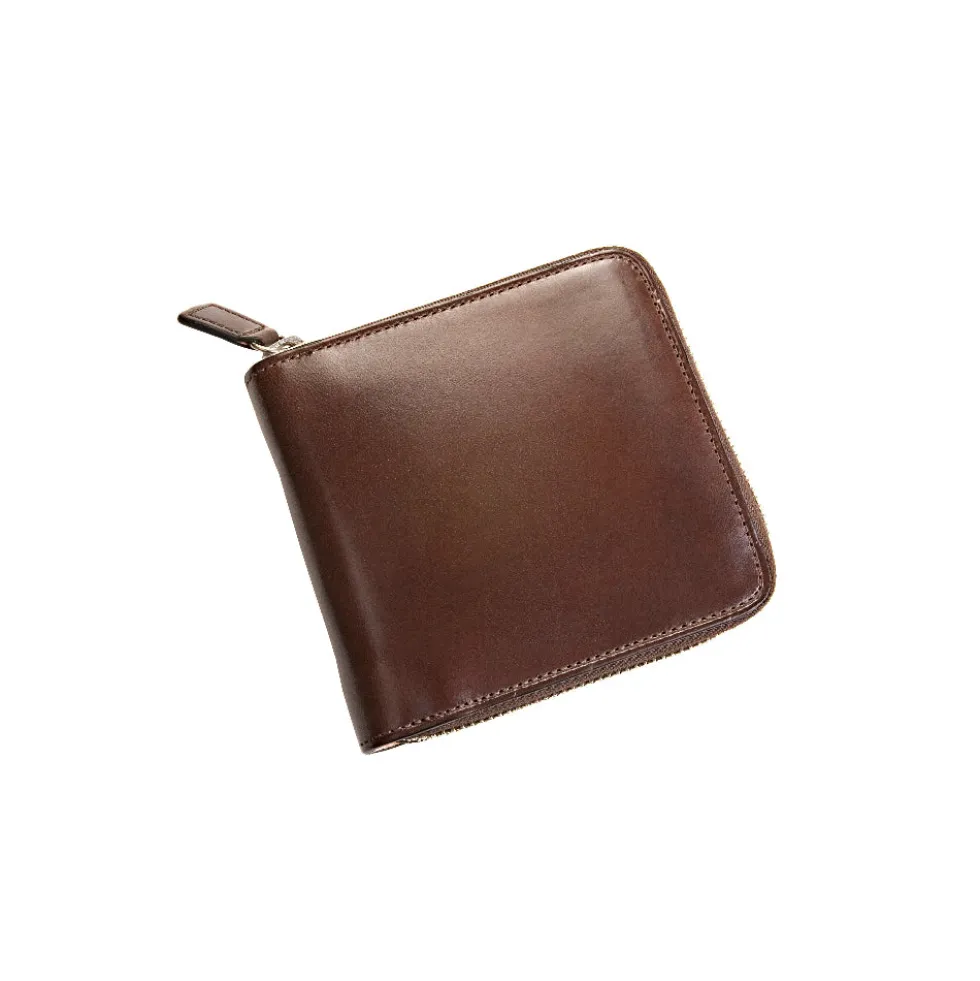 Il Bussetto - Portefeuille à deux volets - Marron