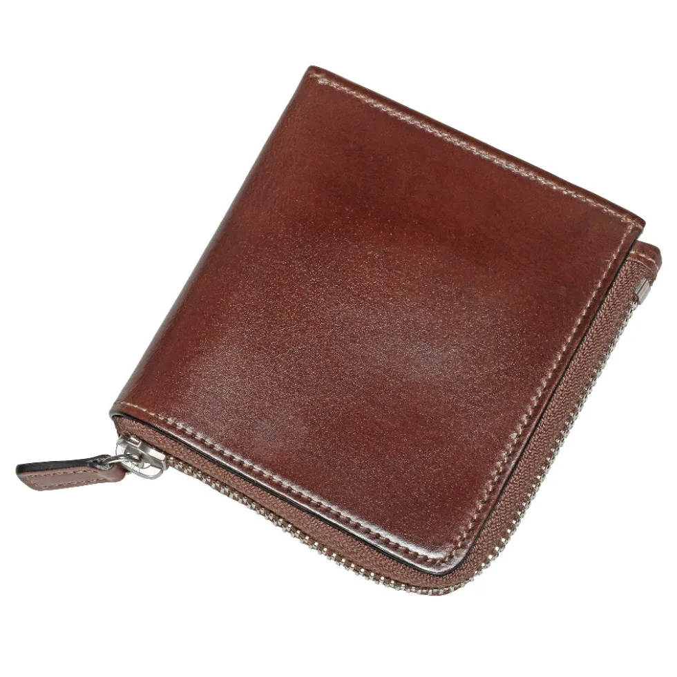 Il Bussetto - Portefeuille Zippy multicolore - Marron