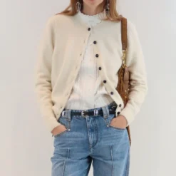 Isabel Marant - Cardigan Naia - Écru