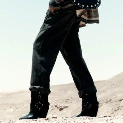 Isabel Marant - Pantalon Kanna - Noir Faded