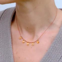 Ivarene - Collier 5 gouttes - Citrine