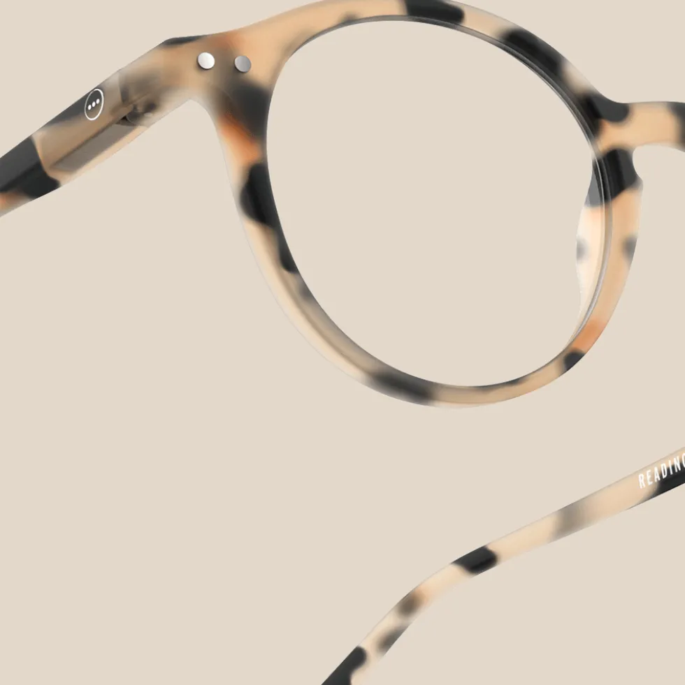 Izipizi - Lunettes Reading #D - Light Tortoise