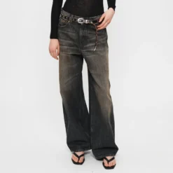 6397 - Jeans Roomy - Gris Rusted