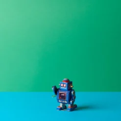 Jouet - Robot bleu