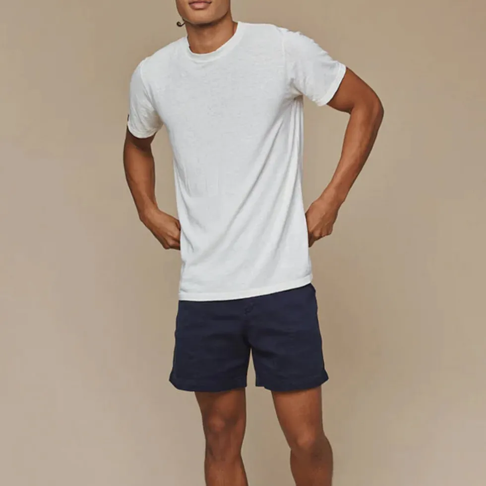 Jungmaven - T-shirt Jung - Blanc Washed