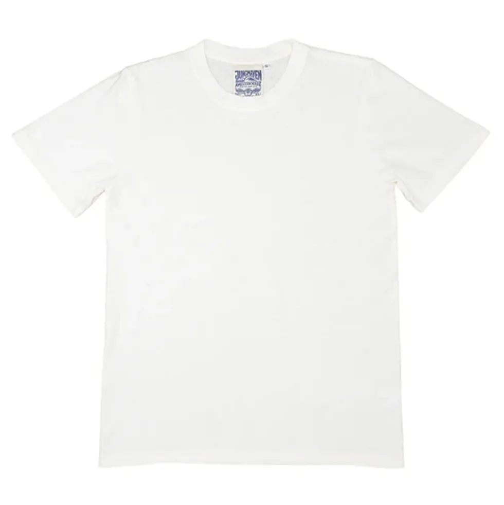 Jungmaven - T-shirt Jung - Blanc Washed