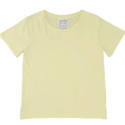 Jungmaven - T-shirt Ojai - Jaune Sunbleached