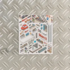 Kit stickers Merci