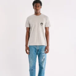 La Caverne du Pont-Neuf x Au Vieux Campeur - T-shirt - Gris Clair