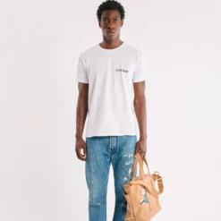 La Caverne du Pont-Neuf x Au Vieux Campeur - T-shirt Le Vieux - Blanc