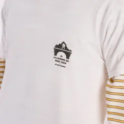 La Caverne du Pont-Neuf x Au Vieux Campeur - T-shirt Pont - Blanc
