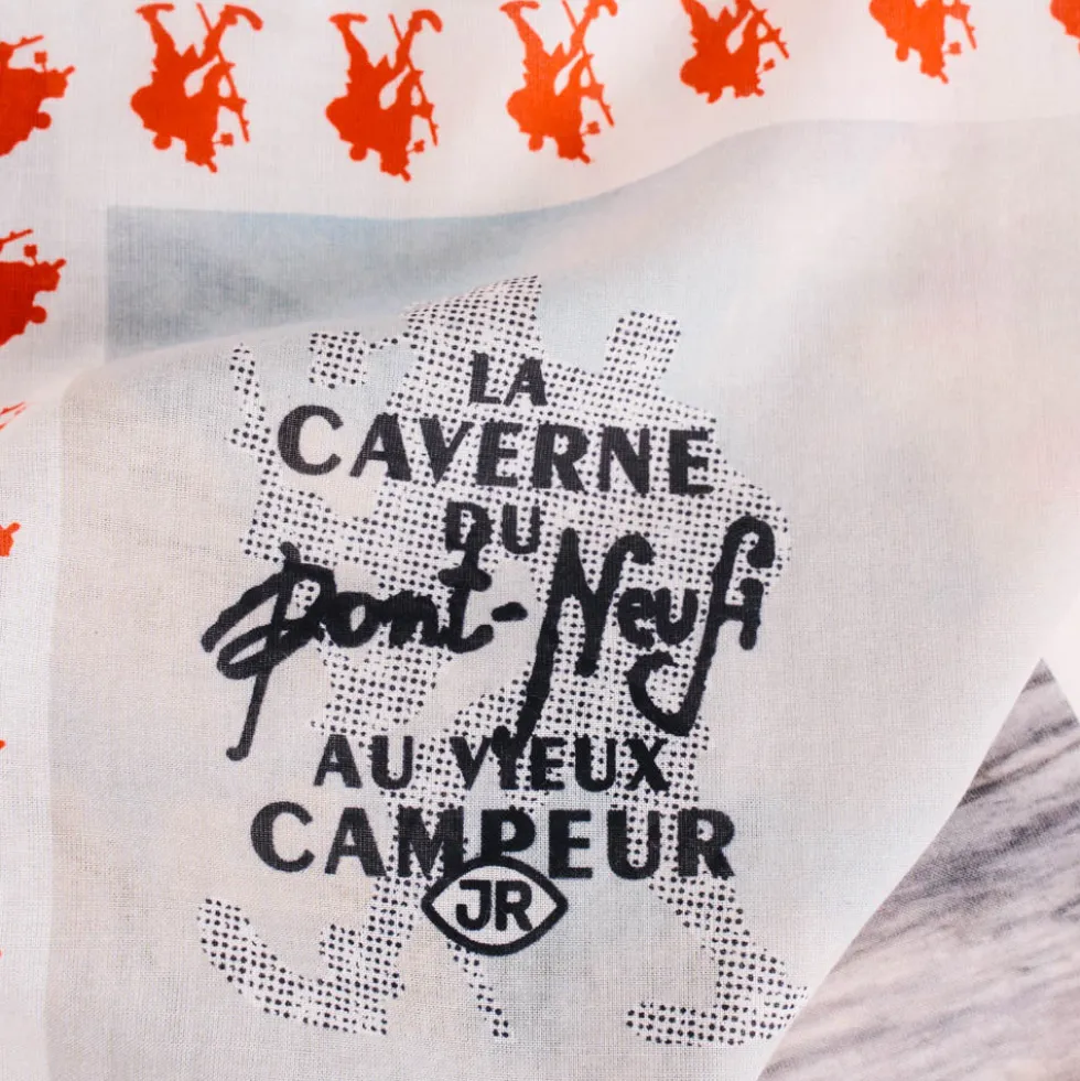 La Caverne du Pont-Neuf x Au Vieux Campeur - Bandana - Rouge
