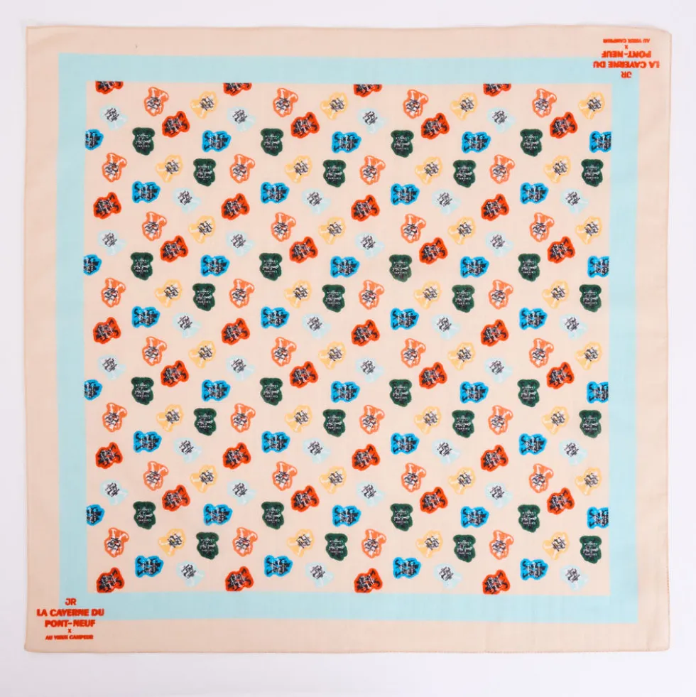 La Caverne du Pont-Neuf x Au Vieux Campeur - Bandana - Bleu