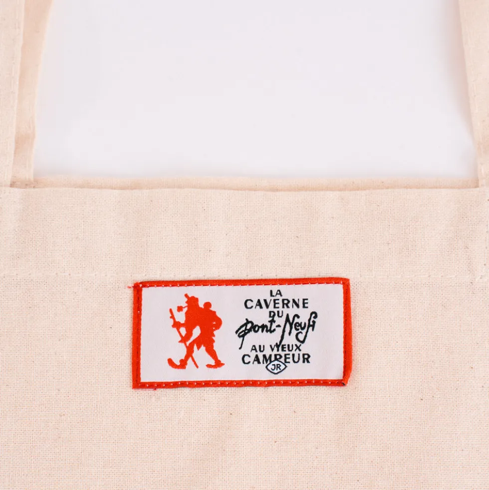La Caverne du Pont-Neuf x Au Vieux Campeur - Tote Bag - Ecru
