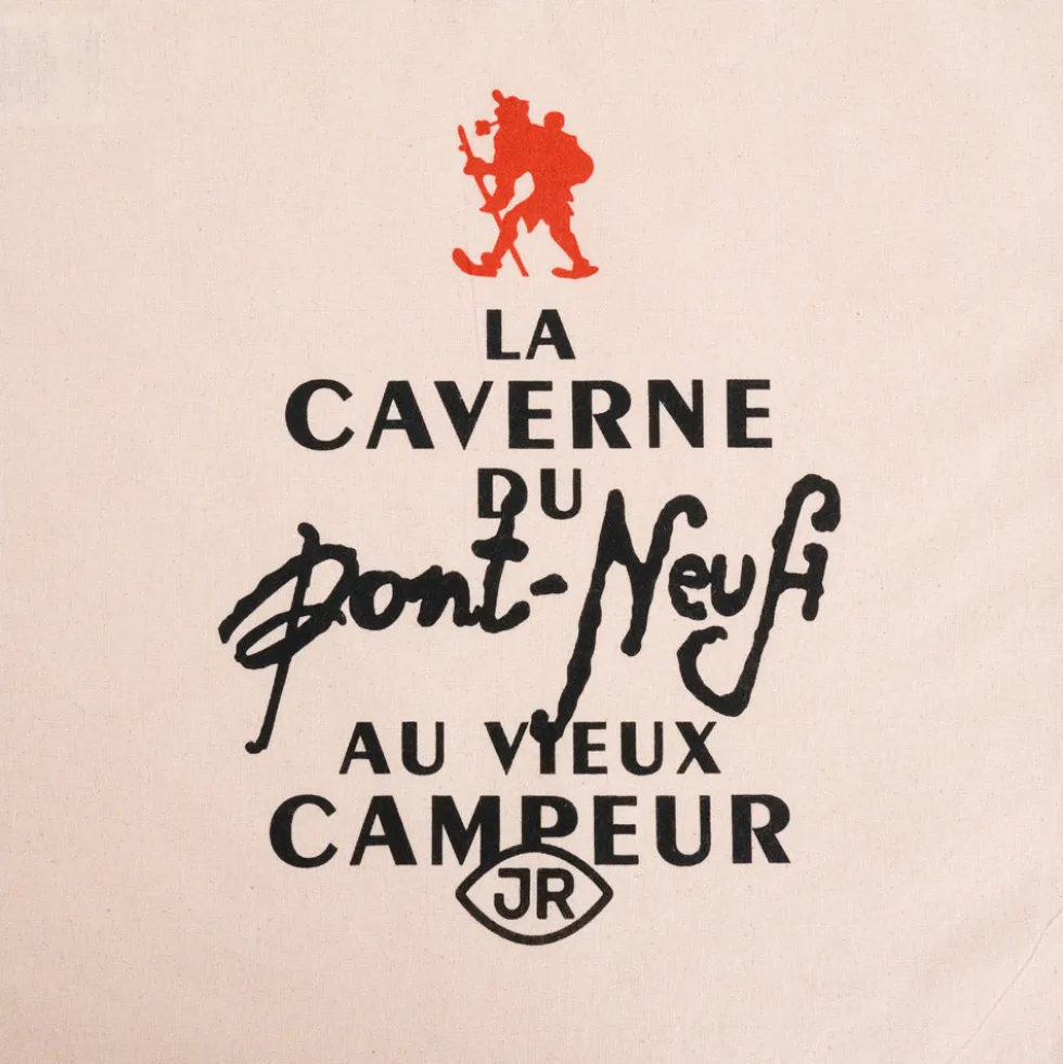 La Caverne du Pont-Neuf x Au Vieux Campeur - Tote Bag - Ecru