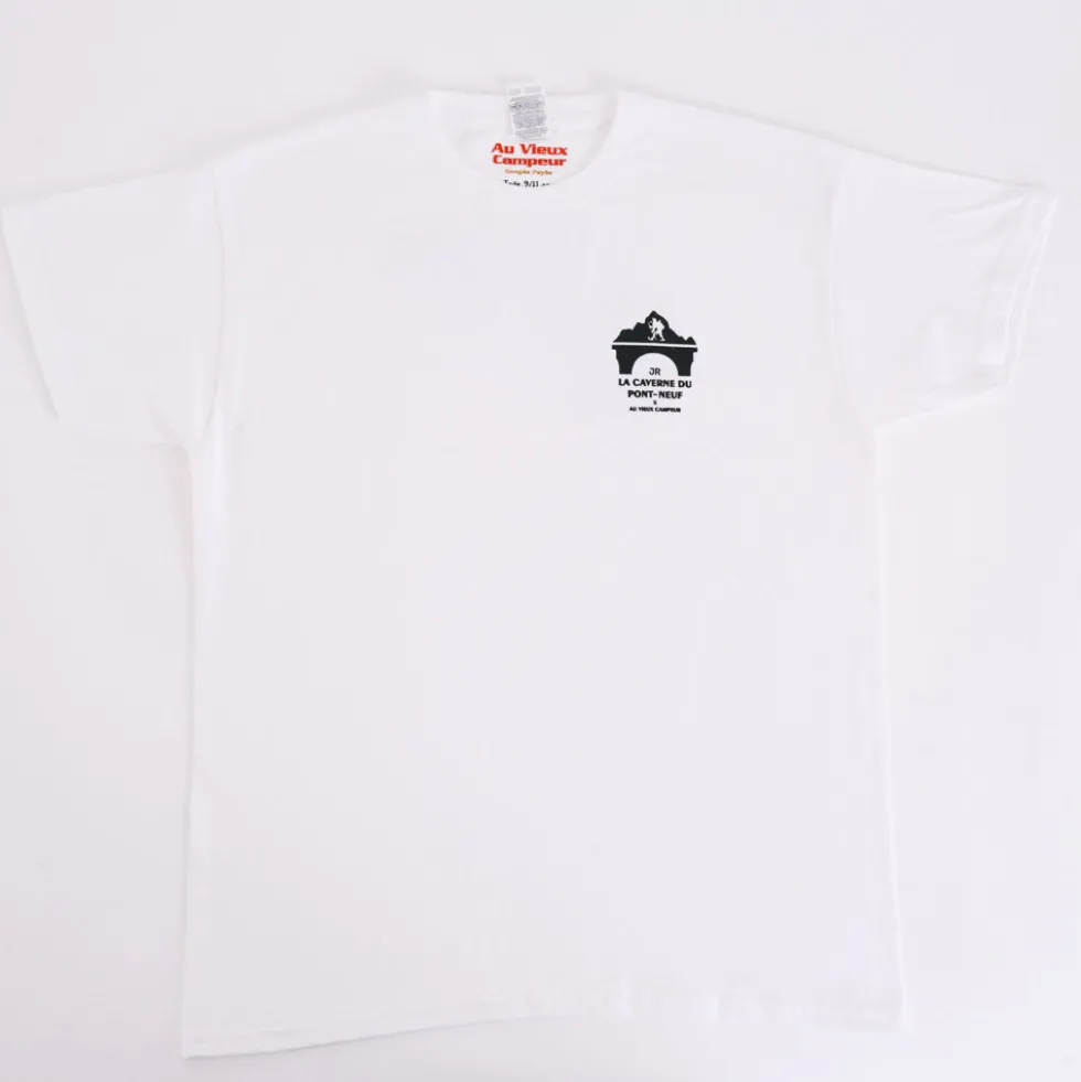 La Caverne du Pont-Neuf x Au Vieux Campeur - T-shirt Le Pont Enfant - Blanc