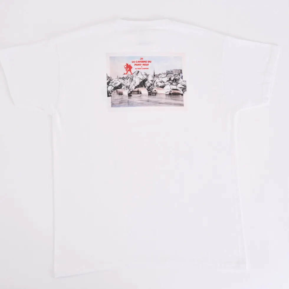 La Caverne du Pont-Neuf x Au Vieux Campeur - T-shirt Le Pont Enfant - Blanc