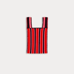 La Fetiche - Sac Bee - Rouge Neon Rose et Marine