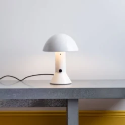 Lampe de table Elmetto - Blanc