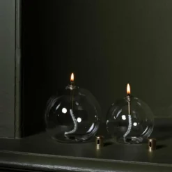 Lampe à huile - Ronde