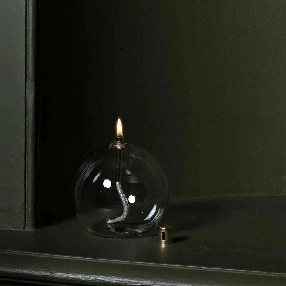 Lampe à huile - Ronde