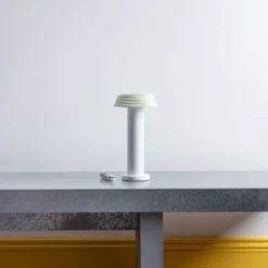 Lampe portable rechargeable - Blanc Vert - Sowden