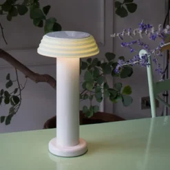Lampe portable rechargeable - Blanc Vert - Sowden