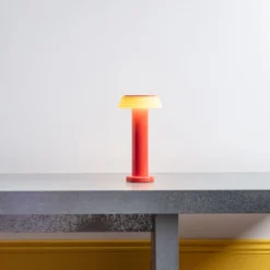 Lampe portable rechargeable - Rouge Jaune - Sowden