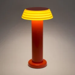 Lampe portable rechargeable - Rouge Jaune - Sowden
