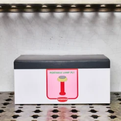 Lampe portable rechargeable - Rouge Jaune - Sowden
