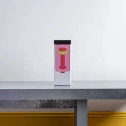 Lampe portable rechargeable - Rouge Jaune - Sowden