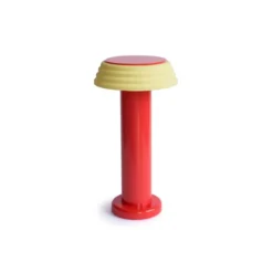 Lampe portable rechargeable - Rouge Jaune - Sowden