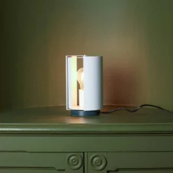 Lampe à poser pivotante - Blanc