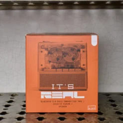 Lecteur cassette et enceinte - Bluetooth 5.0 - Transparent