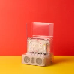 Lecteur cassette et enceinte - Bluetooth 5.0 - Transparent