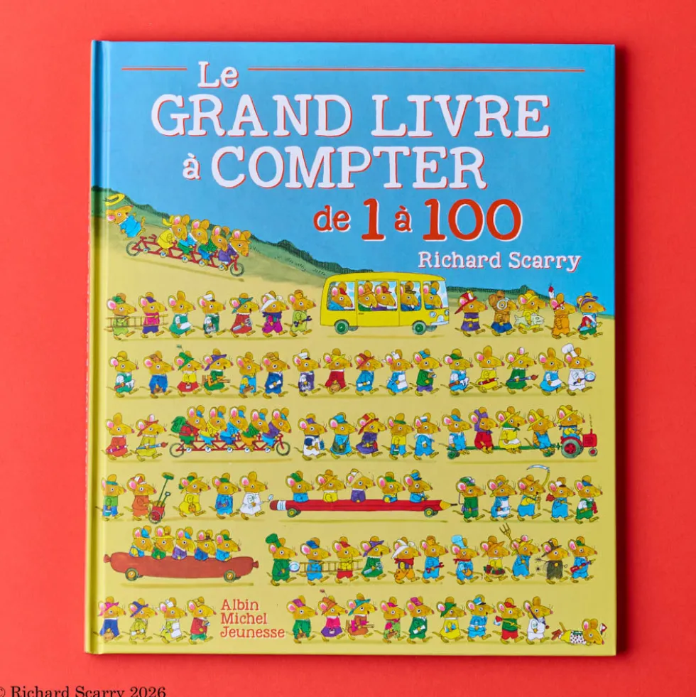 Le grand livre à compter - Richard Scarry