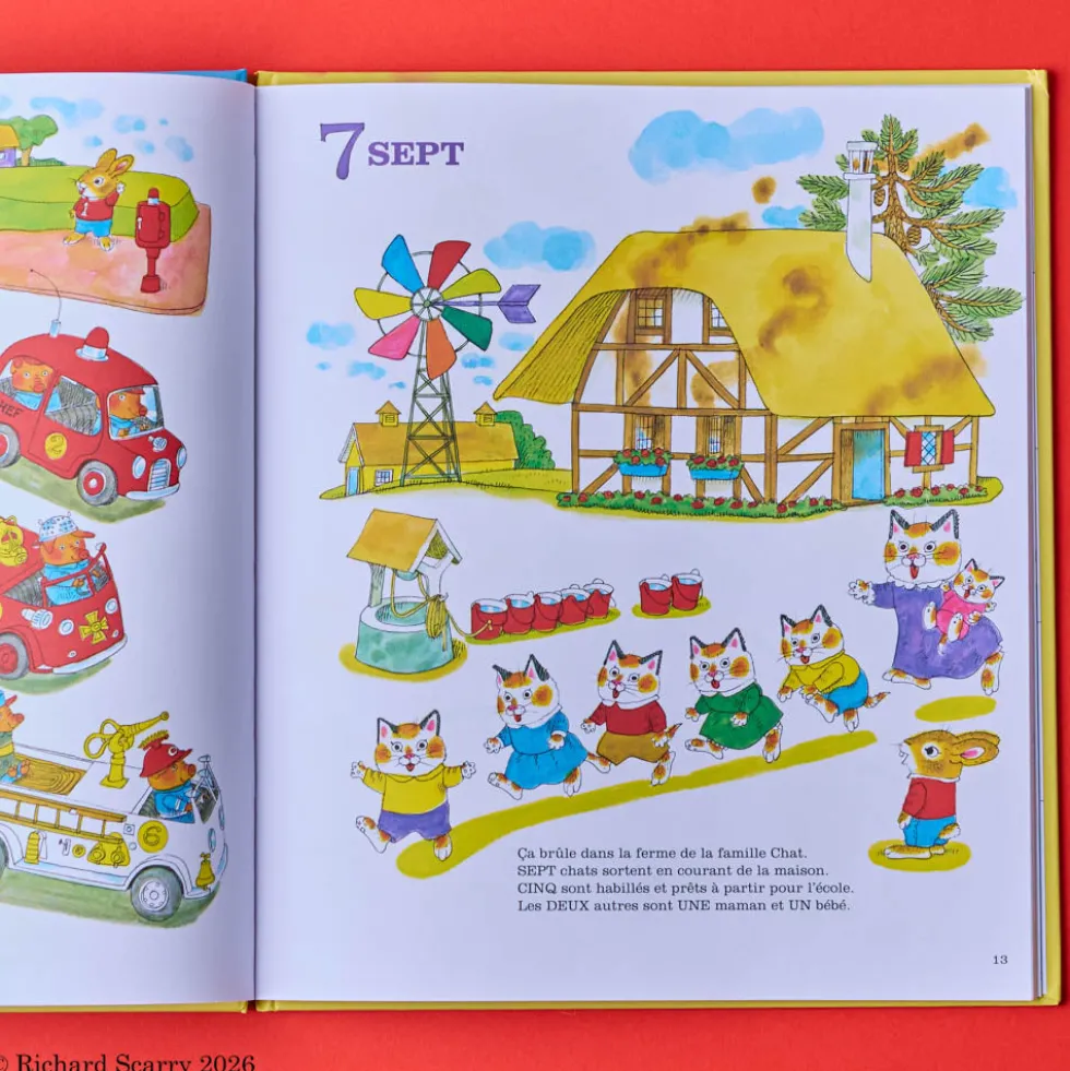 Le grand livre à compter - Richard Scarry