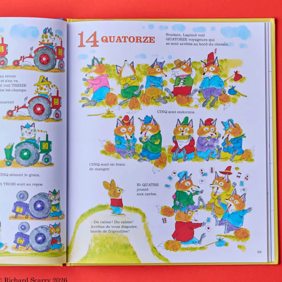 Le grand livre à compter - Richard Scarry