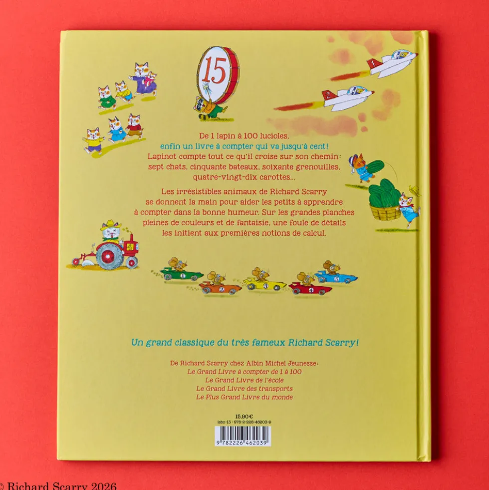 Le grand livre à compter - Richard Scarry