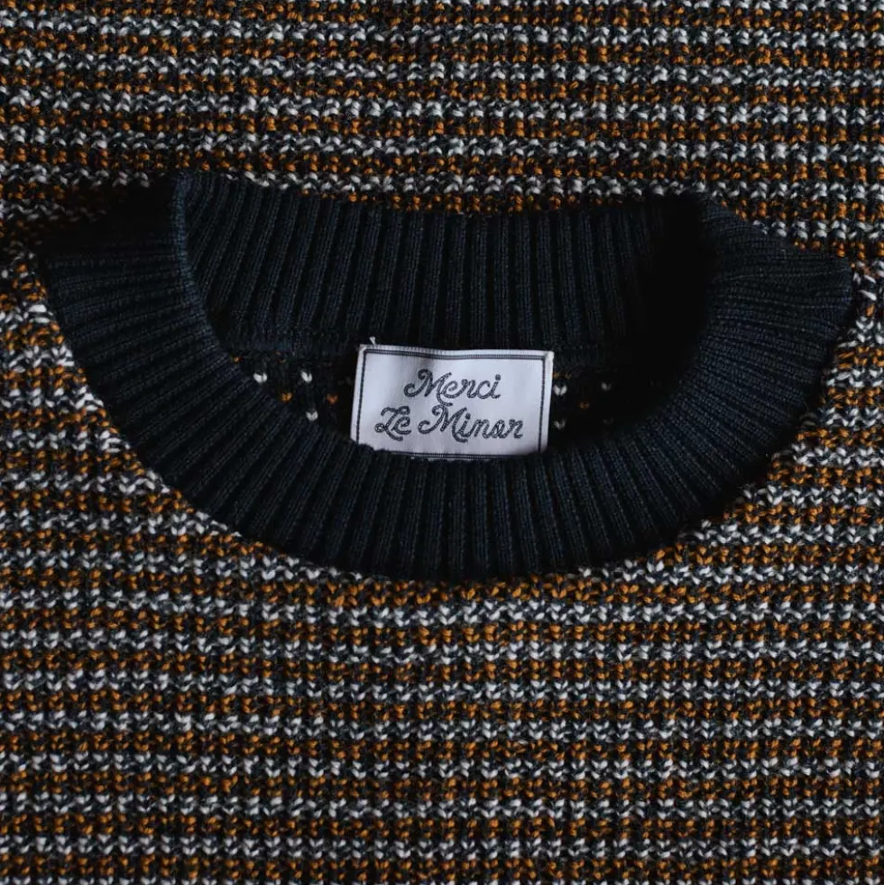 Le Minor x Merci - Pull Malo - Marine