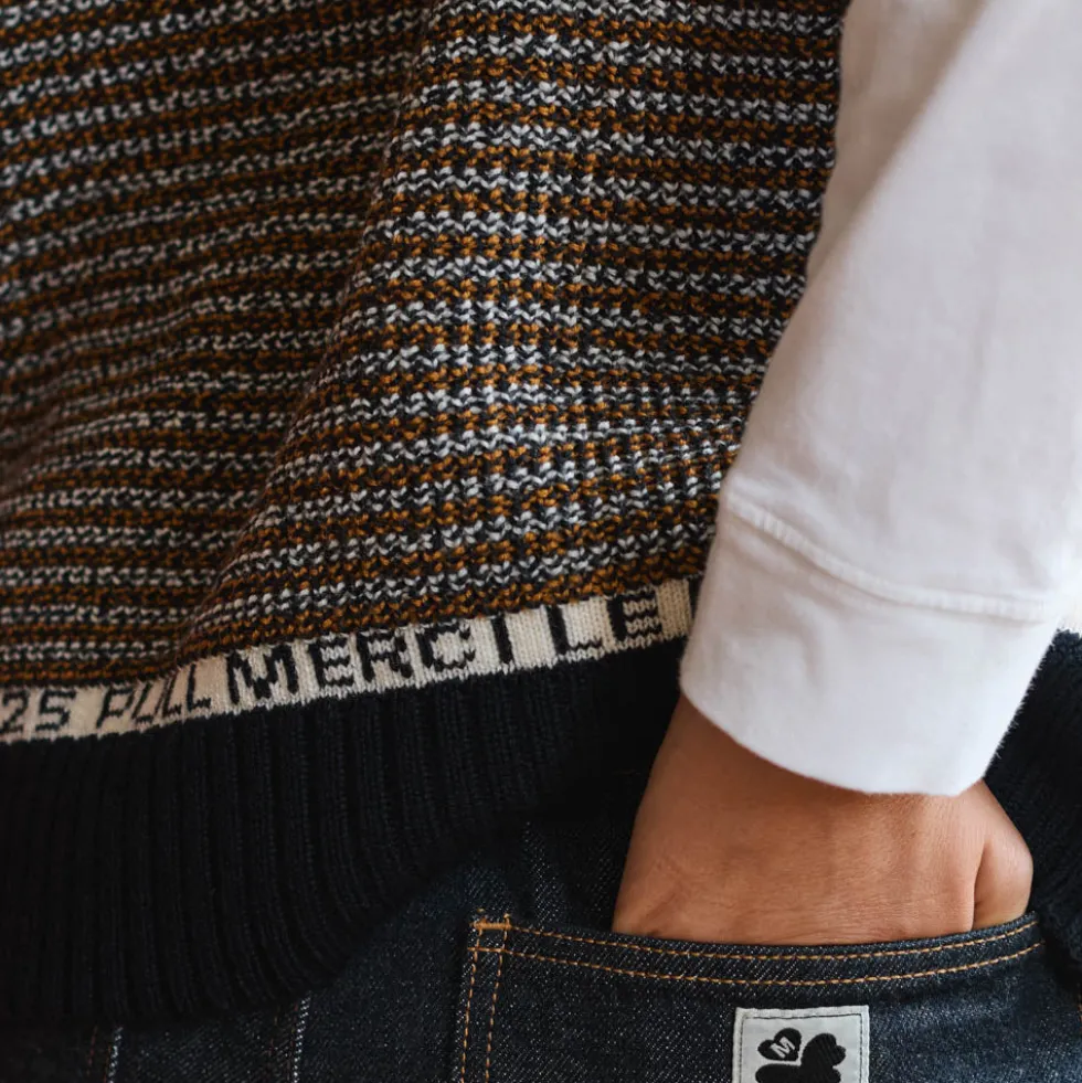Le Minor x Merci - Pull Malo - Marine